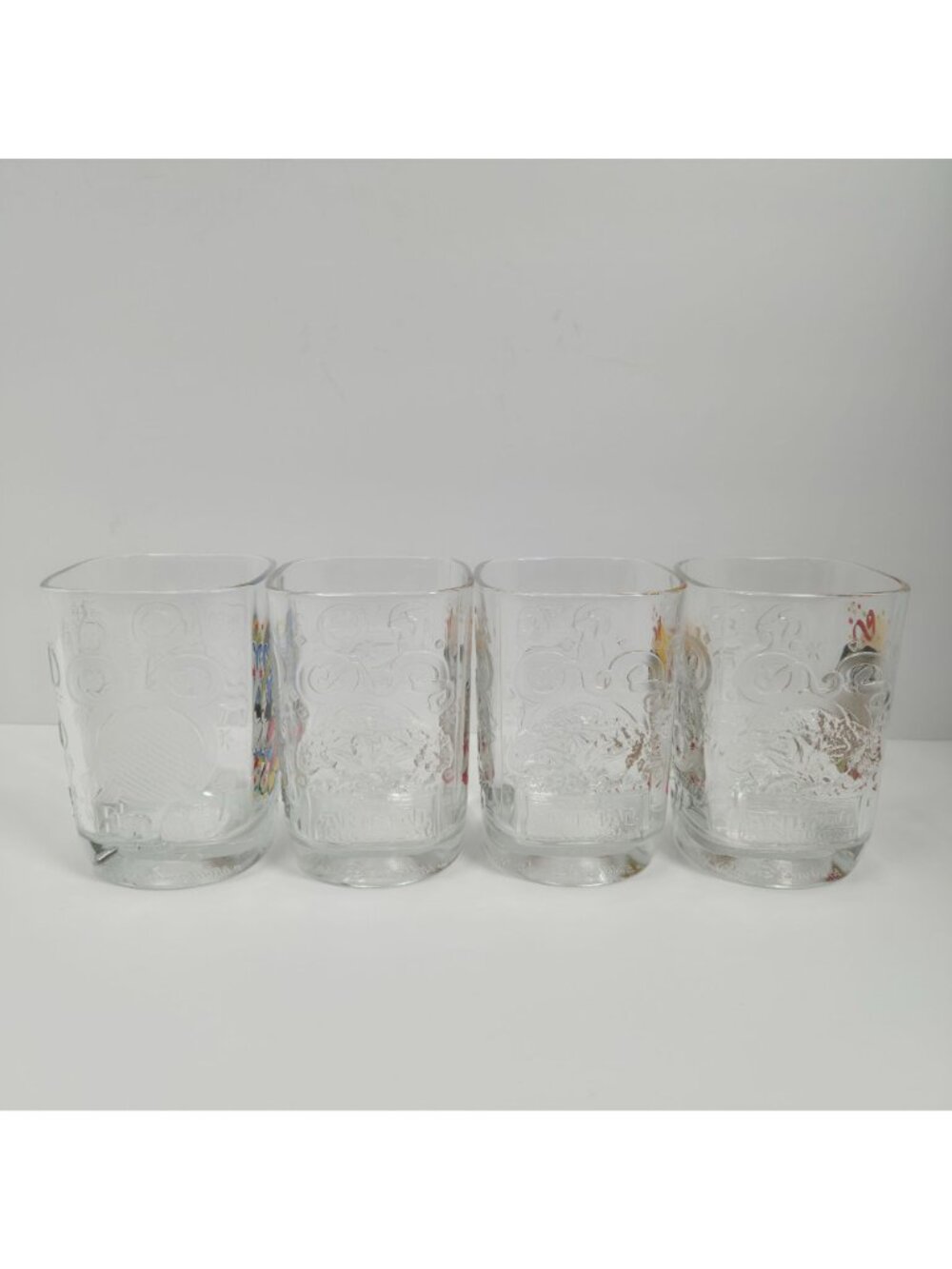 Vintage Disney World McDonald’s Year 2000 Celebration Glasses Set Of 4 - Picture 2 of 8